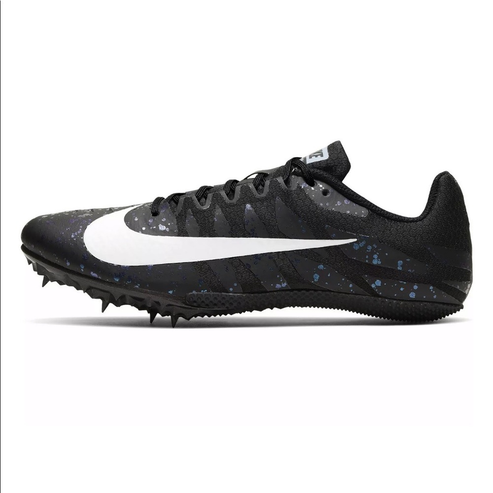 Nike Zoom Rival S 9 Black/White/Indingo Cleats 13